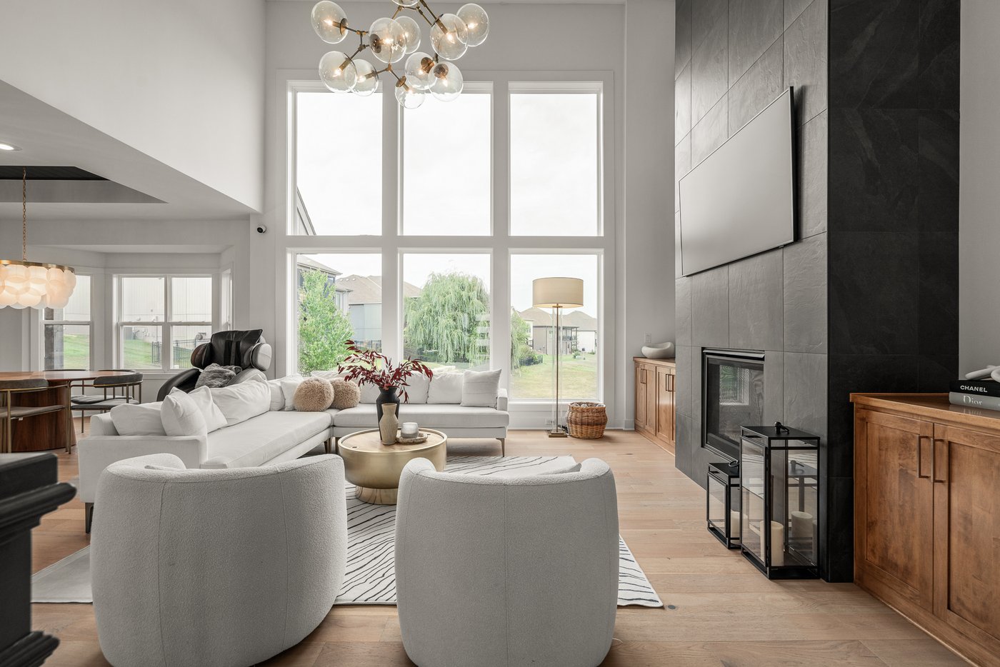 Interior of a furnished rental home